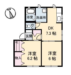 ディアスつゞみの間取り