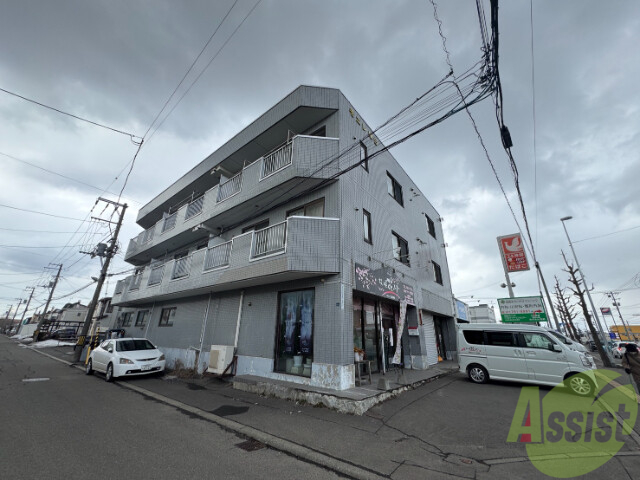 建物外観　札幌市東区東苗穂１０条「モエレマンション」