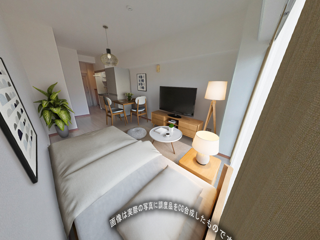 居室・リビング　家具はＣＧです