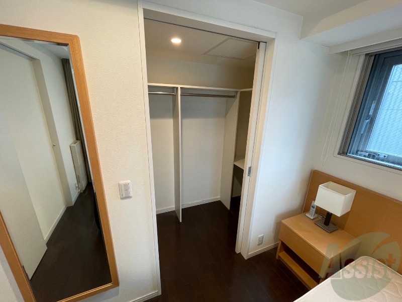 収納　ウォークインクローゼットでお部屋がすっきり片付きますよ！