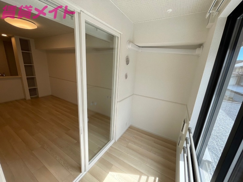 バルコニー　別部屋参考写真です