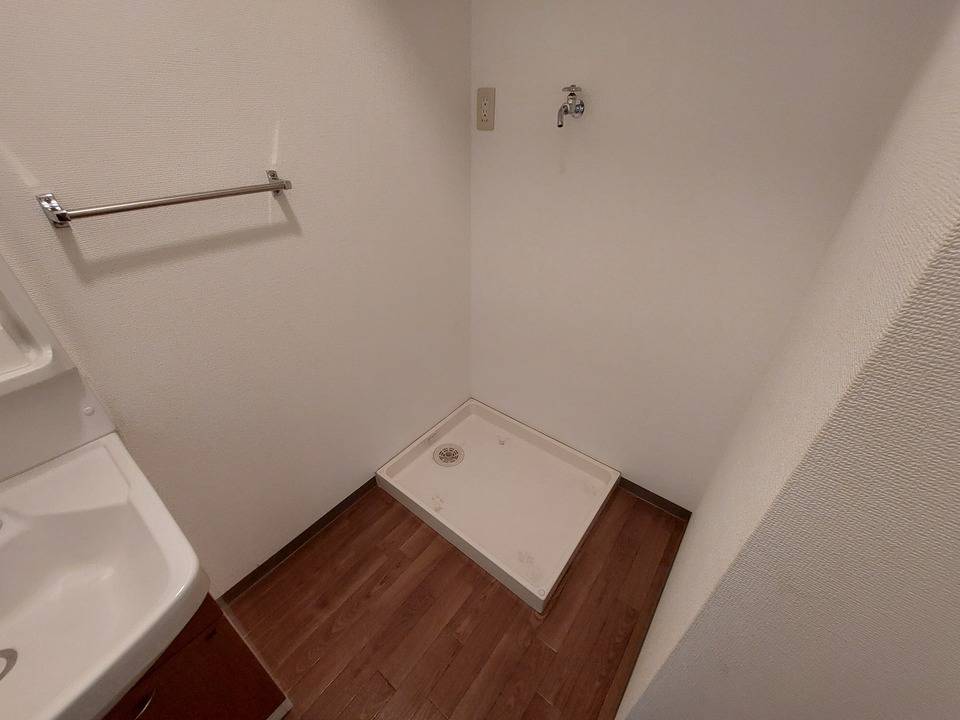 洗面設備　洗濯機置場