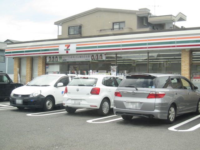 コンビニ　セブンイレブン 静岡上足洗店（コンビニ）まで739m