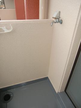　洗面設備　洗濯機置き場