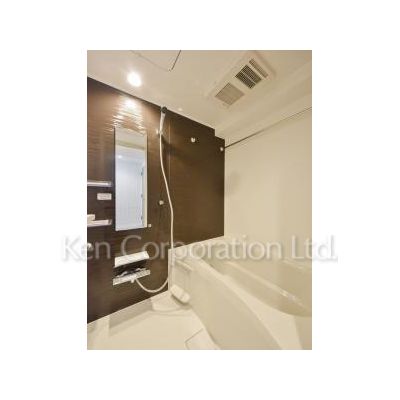 バス・シャワールーム　同タイプ4階のお部屋を撮影。仕様が異なることがあります。