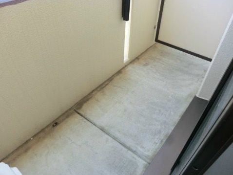 バルコニー　実際のお部屋と異なる場合は、現況優先とします。