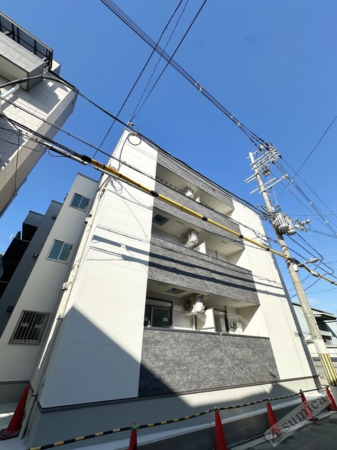 建物外観　人気メーカー施工物件・全戸角部屋設計♪♪