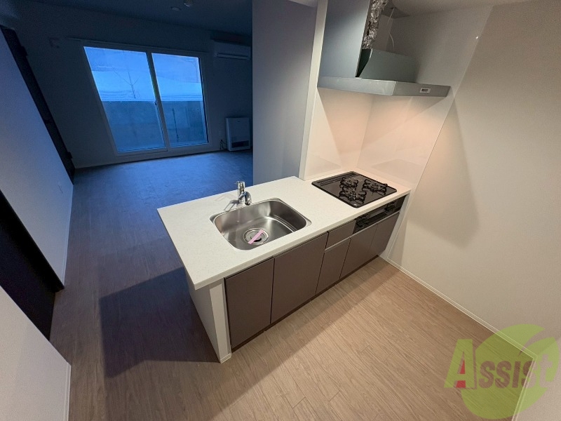 キッチン　システムキッチンなので、すぐお料理に使えます！