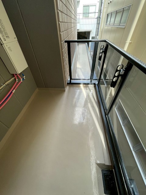 バルコニー　ワイドバルコニー設計です！