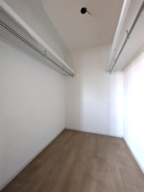 収納　※現在建築中　３０１号室モデルルームの写真です
