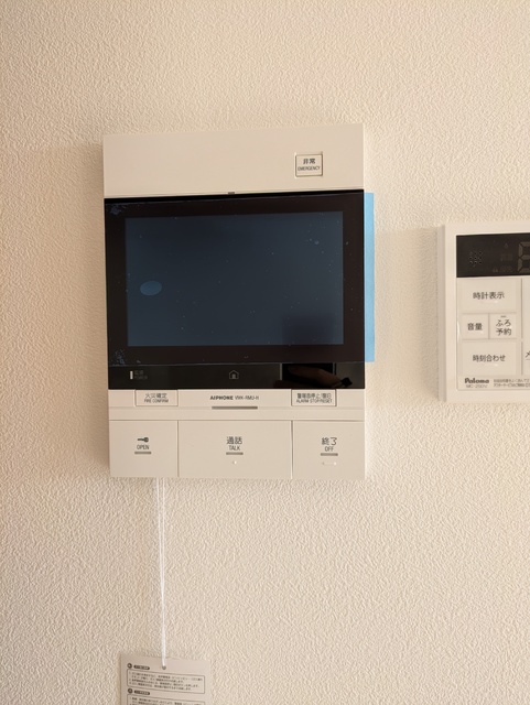 セキュリティ　※現在建築中　３０３号室モデルルームの写真です