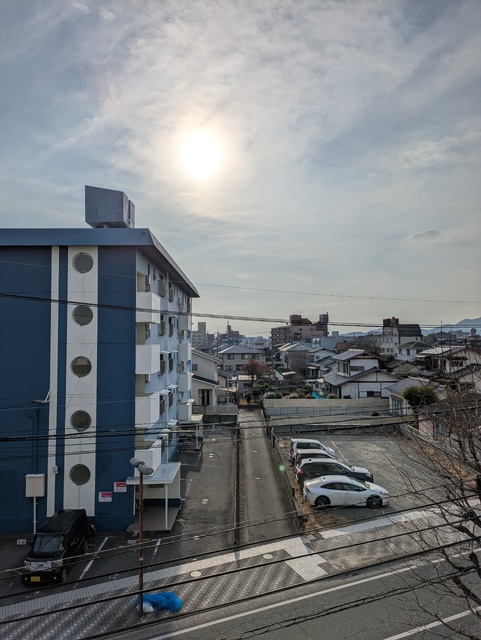 眺望　※現在建築中　３０１号室モデルルームの写真です