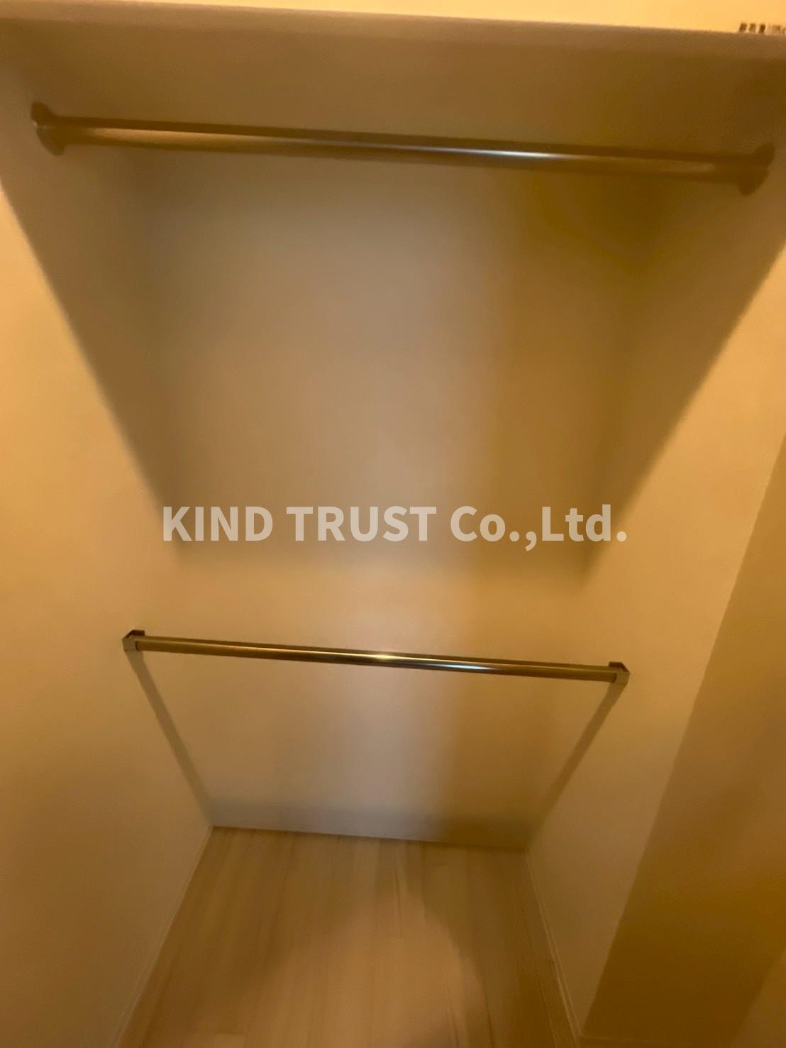 収納　十分な収納スペースがあります