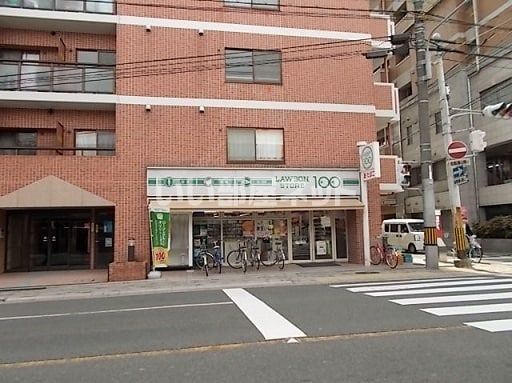 コンビニ　ローソンストア100 LS今出川大宮店（コンビニ）まで500m