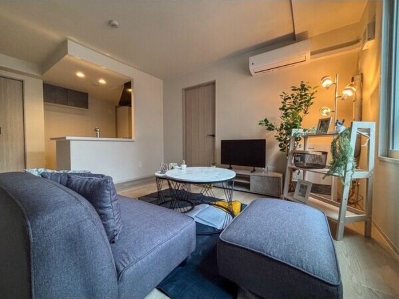 居室・リビング　モデルルーム仕様の画像です。