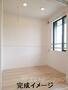 バルコニー　完成イメージ（同間取り別部屋）です