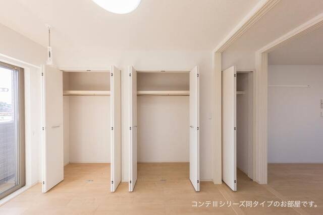 収納　ちょっとした収納スペースも充実しています