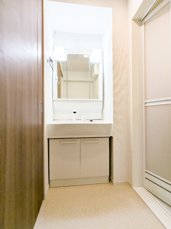 洗面設備　図面と現状に相違がある場合には現状を優先