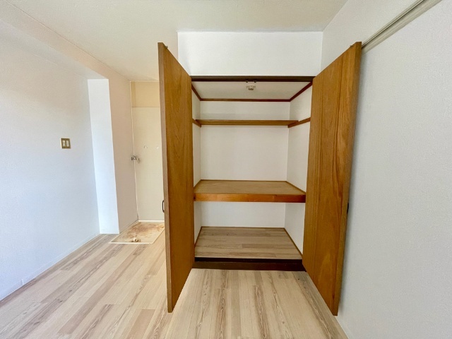 収納　ちょい広めのクローゼト