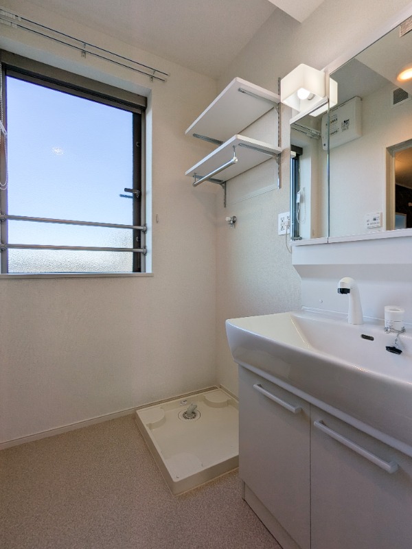 洗面設備　図面と現状に相違がある場合には現状を優先