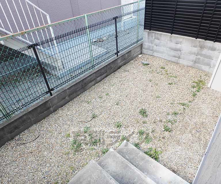 バルコニー　お庭です