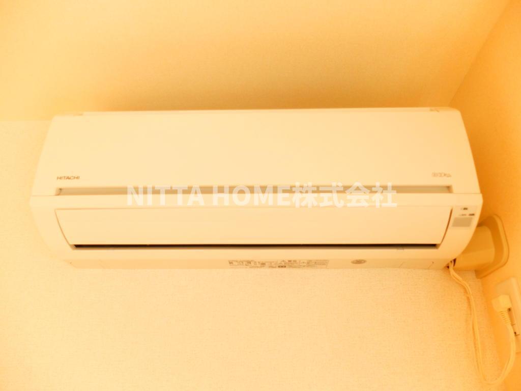 その他設備　エアコン付きで快適ですね☆彡