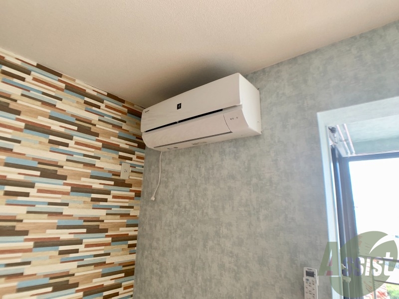 その他設備　エアコンが設置されているので各季節を快適に過ごせそうですね。