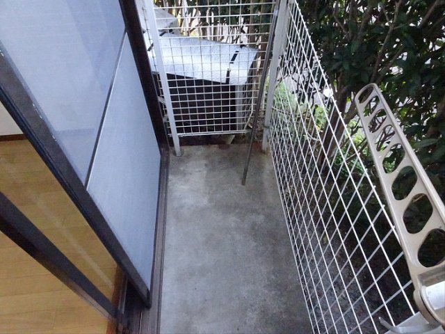 バルコニー　広々としたバルコニーです