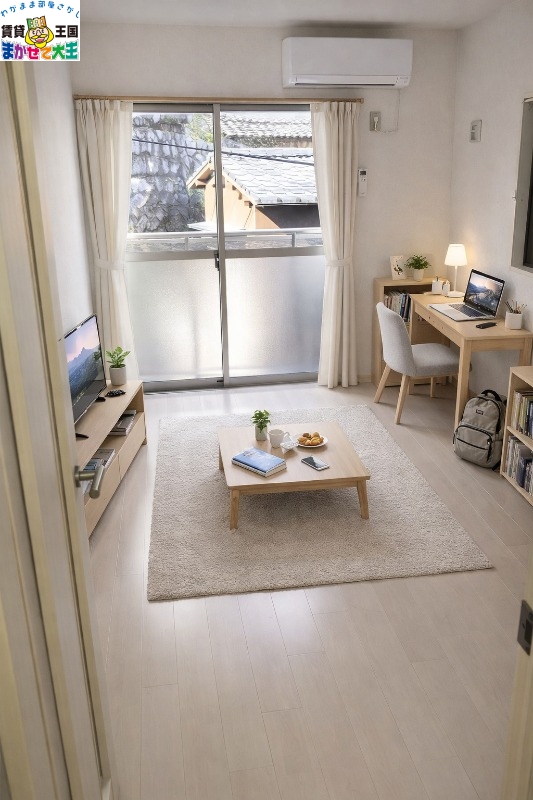 居室・リビング　家具・インテリアはＣＧです