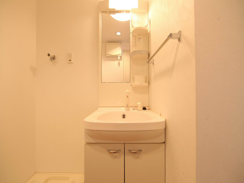 洗面設備　独立洗面台付（シャンプードレッサー付）