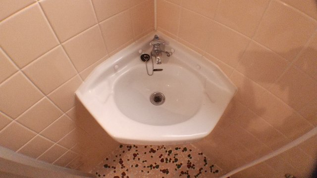 洗面設備　浴室内に洗面台が付いてます♪