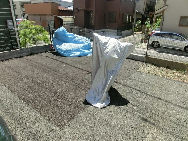 その他共有部分　自転車置けます