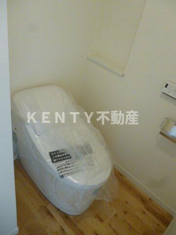 トイレ　ゆったりとした空間のトイレです