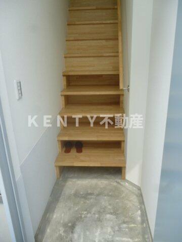 玄関　落ち着いた玄関です