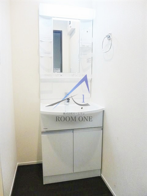 洗面設備　洗面台です。