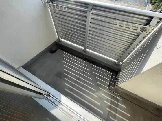 バルコニー　※別部屋の写真です