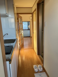 玄関　落ち着いた玄関です