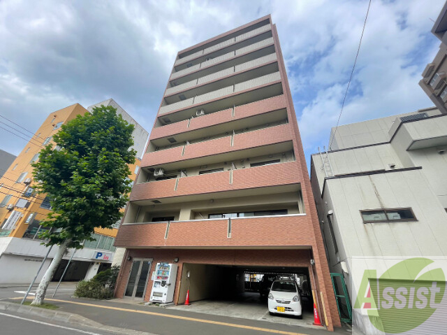 建物外観　札幌市中央区南２条西「ドミール札幌」