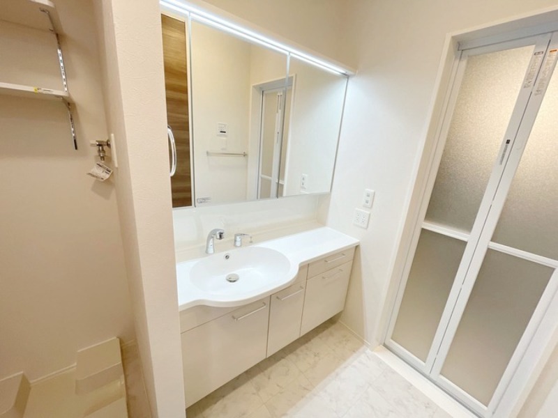 洗面設備　図面と現状に相違がある場合には現状を優先