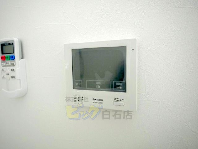 セキュリティ　モニター付きインターホン完備しています♪
