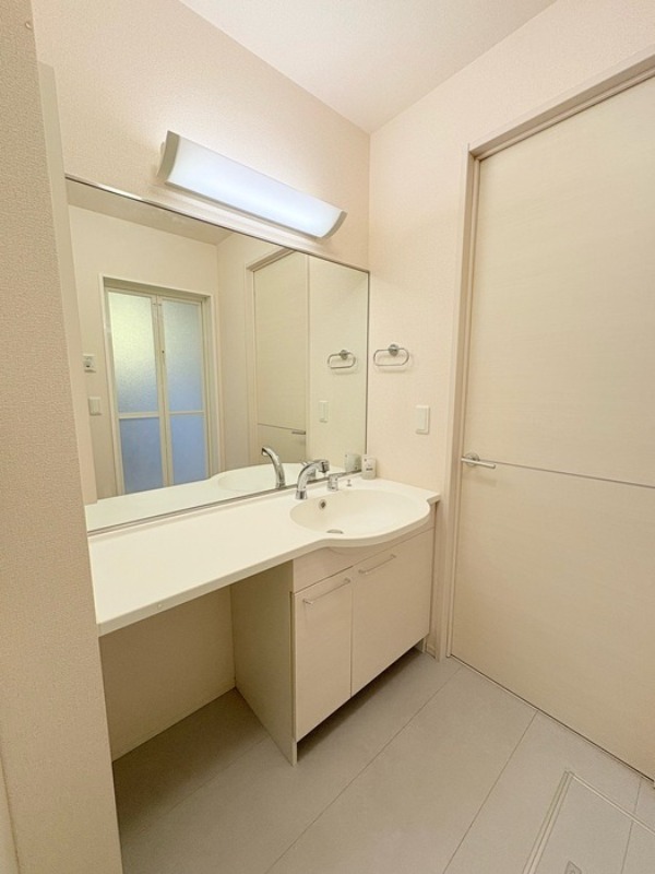 洗面設備　図面と現状に相違がある場合には現状を優先