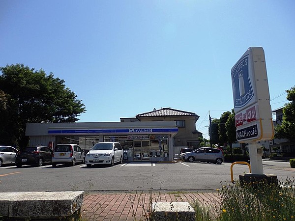 コンビニ　ローソンつくば二の宮店（コンビニ）まで633m