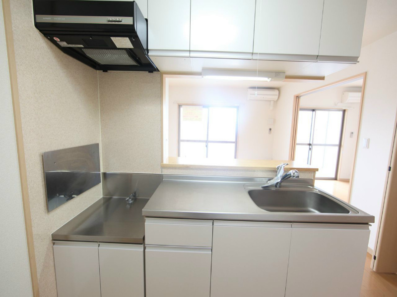 キッチン　キッチン（ガス2口コンロ設置可）カウンターキッチン