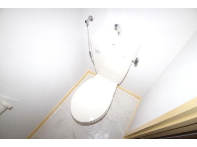ＪＲ関西本線 王寺駅 徒歩11分 4階建 築45年のトイレ写真