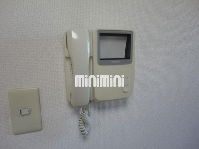 セキュリティ　ＴＶ付モニターホンで来客対応ができます