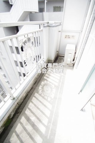 バルコニー　開放感のあるバルコニー