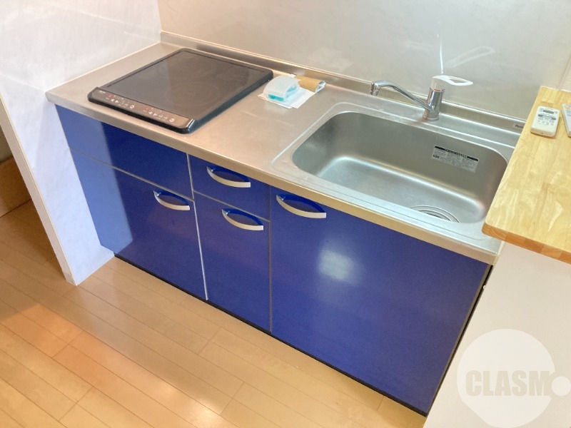 キッチン　２口ＩＨシステムキッチン♪