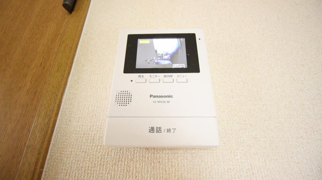 セキュリティ　TVモニターホン付きです！