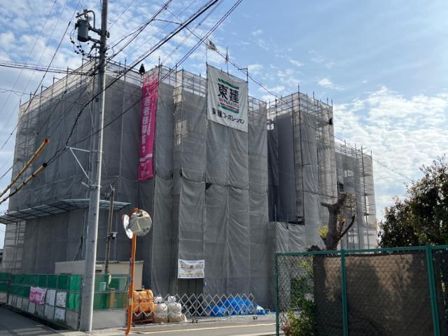 建物外観　建築現場
