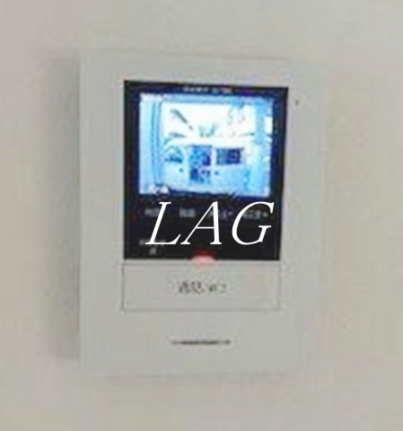 セキュリティ　モニター付きインターホンです。